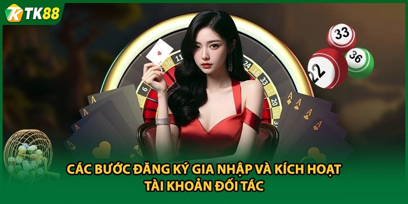 Các bước đăng ký gia nhập và kích hoạt tài khoản đối tác